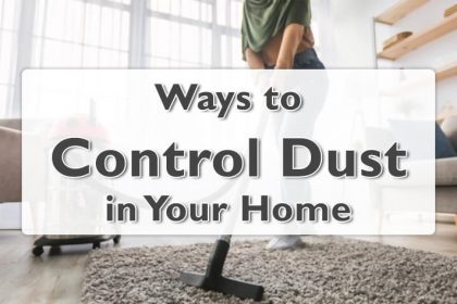 Reduce Dust: Dusting Routine