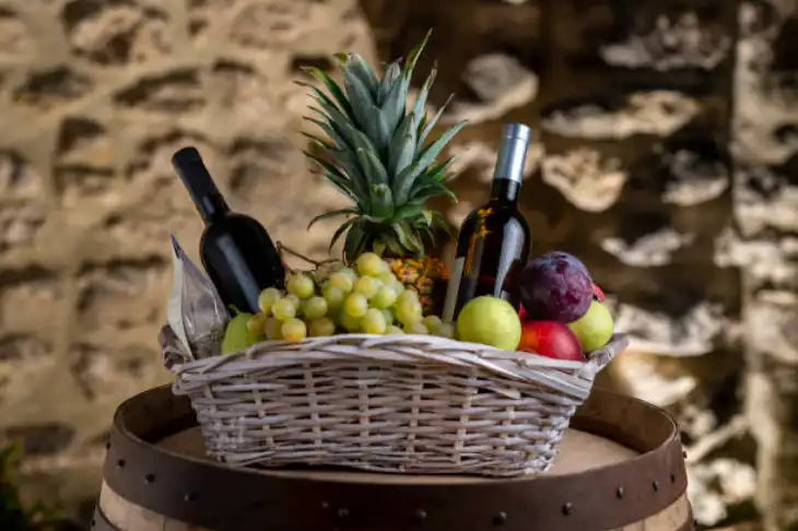 Fruits & Cold Drink Basket