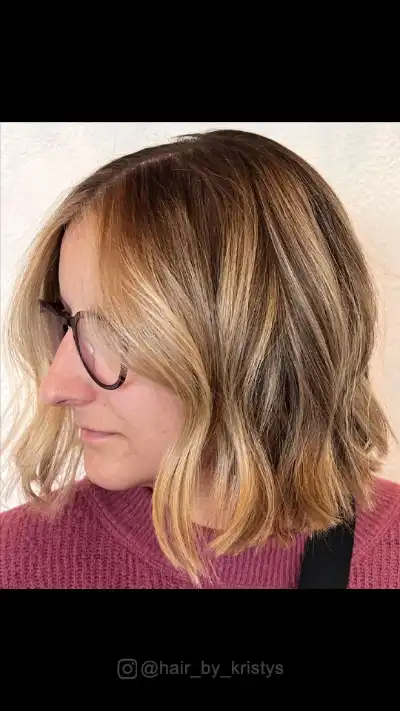 Brunette Balayage Hair for Women Over 60